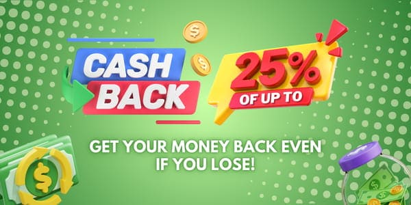 Bingo Casino promo banner artwork with a cash prize celebration theme